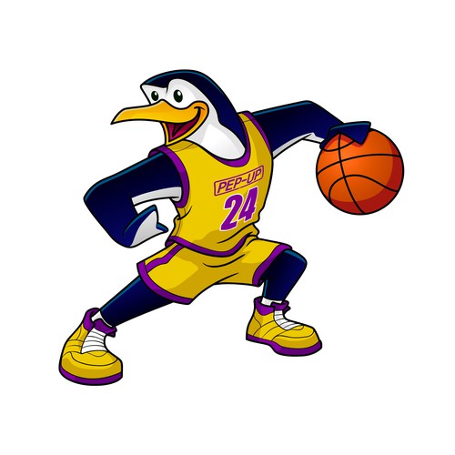 Pep-Up Penguin Mascot