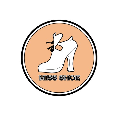 Logo for the webshop 'Miss Shoe'