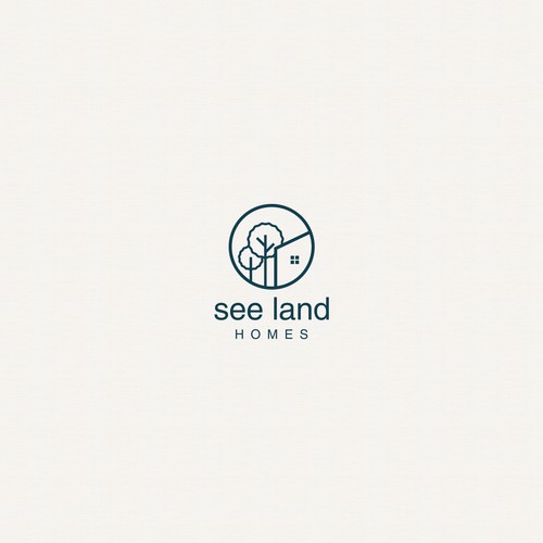 Logo design for SEE LAND HOMES