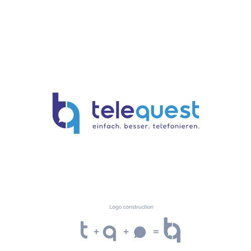 telequest logo design