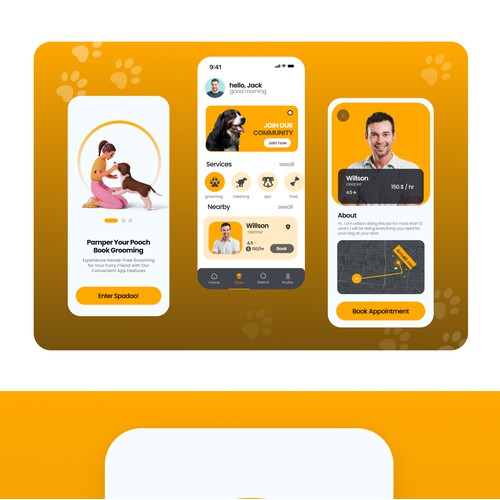 mobile dog grooming app