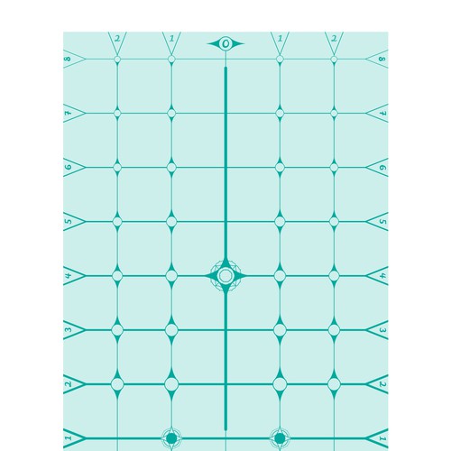 Alignment markings for a yoga mat