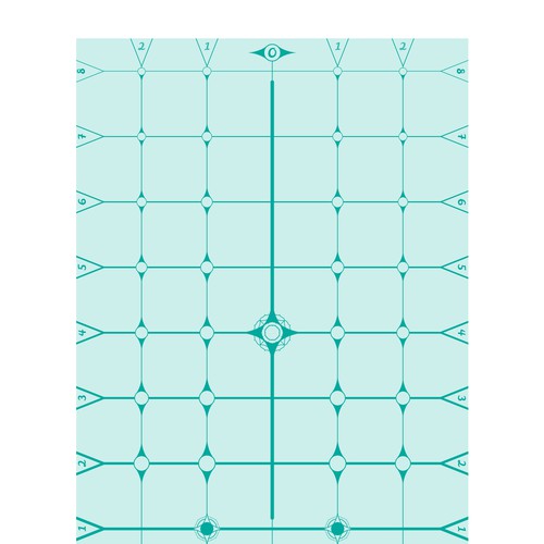 Alignment markings for a yoga mat