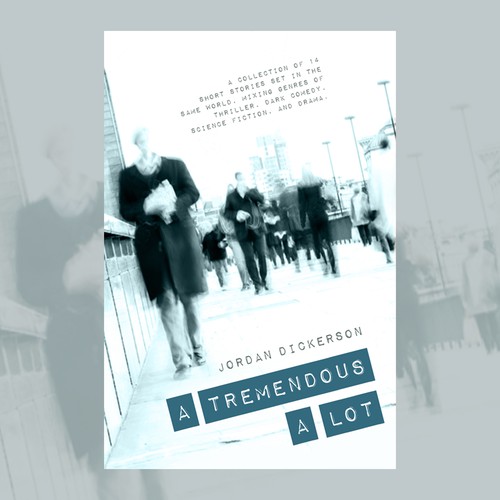 Bold cover for short story collection