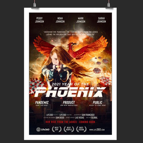 2021 Year of the PHOENIX Poster