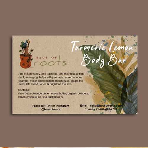 soap label design