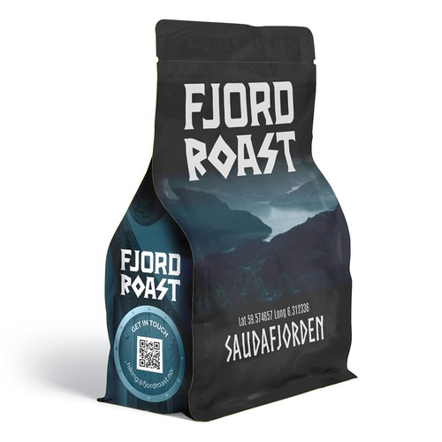 Fjord Roast - Coffee Label