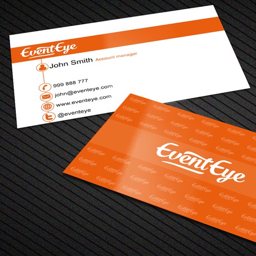 Create an awesome business card for a user experience oriented startup :)