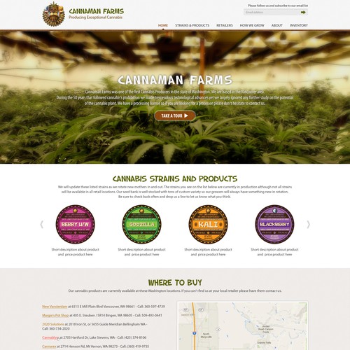 Legal Marijuana Needs Fresh Website!