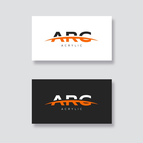 ARC ACRYLIC logo design