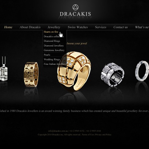 Jewellers Website Redesign