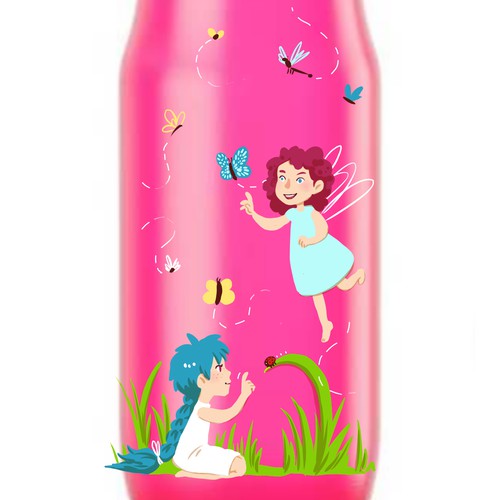 Drinking bottle design for kids