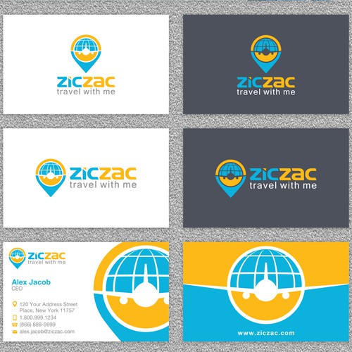 an online travel website needs a logo