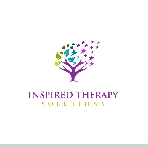 Bold logo concept for INSPIRED THERAPY