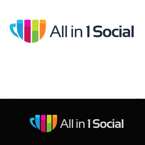 Logo design for All in 1 social