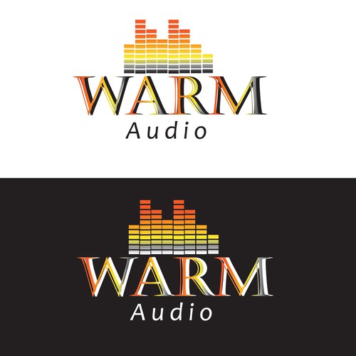 Bold logo concept, for Audio Company