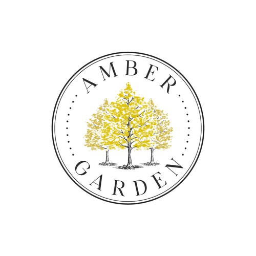 Amber Garden Logo Design