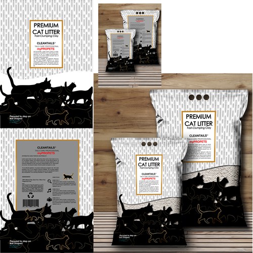 Chic package for Premiun Cat Litter
