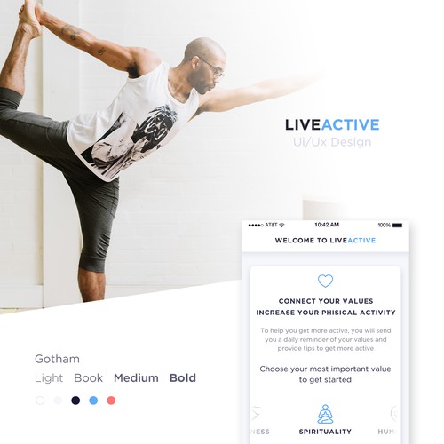 Minimal design for LiveActive