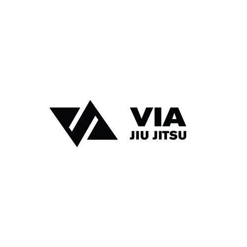 VIA Jiu Jitsu Logo Concept