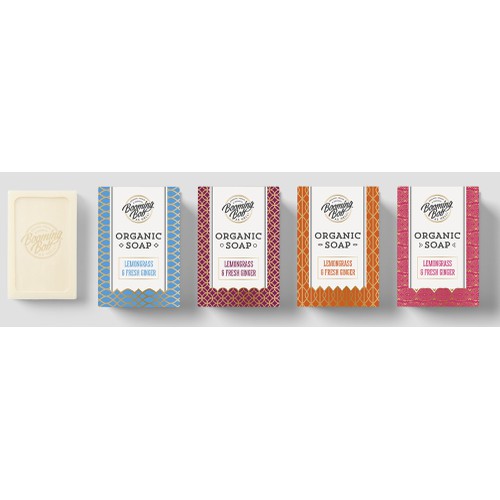 Create the most innovative packaging and logo for organic soaps