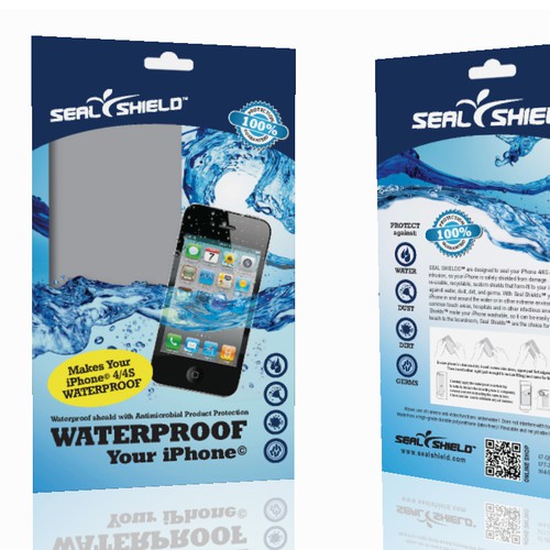 Package Design for Waterproof iPhone Case