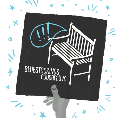 Bluestockings Cooperative Illustration