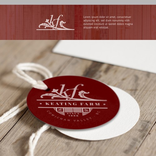 logo & brand identity for a heritage farm/agritourism estate