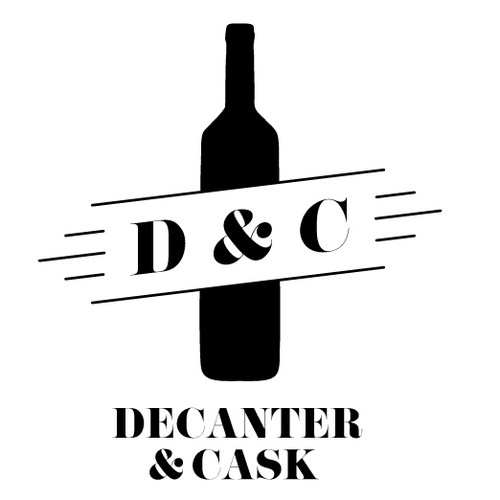 Design a luxurious yet modern logo for a whiskey and wine website