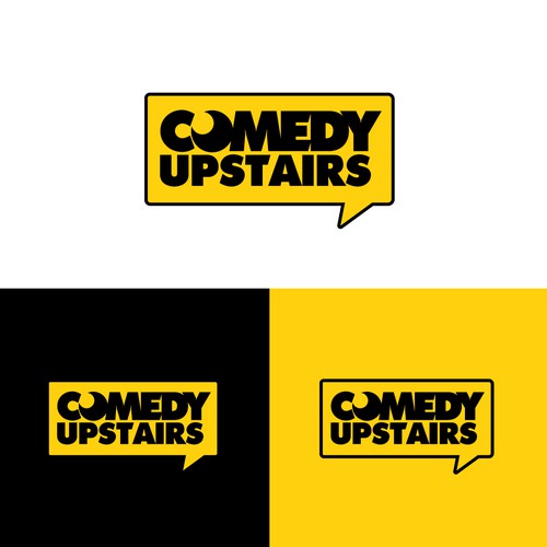 Logo for Comedy upstairs