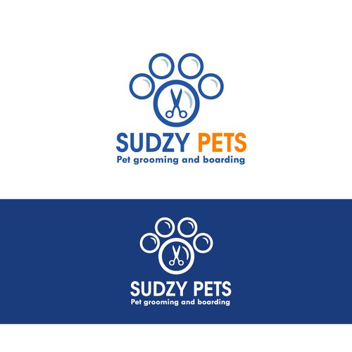 pet grooming logo