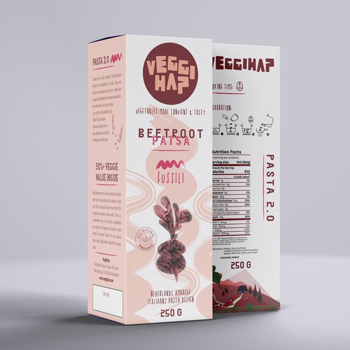 Veggie Pasta Packaging Design