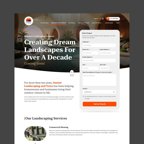 Sunset Landscaping and Trees, Inc.