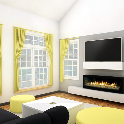 Private living room design