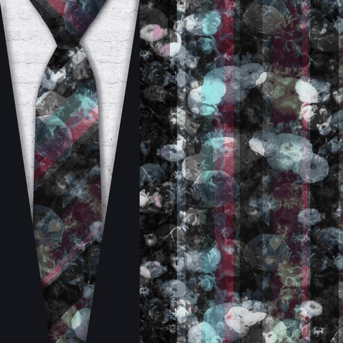 Necktie pattern design