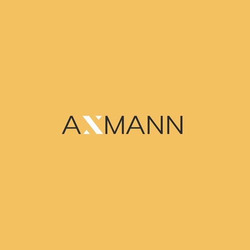 Logo concept for axmann