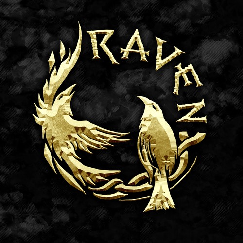 Ravens Logo - Viking Style