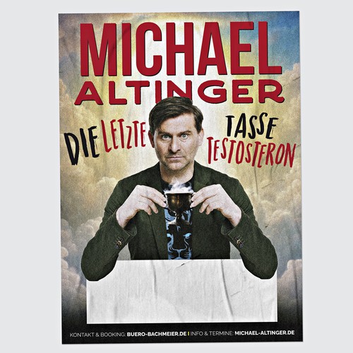 Poster design for Michael Altinger