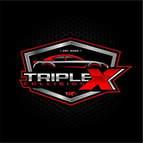 Triple X Collision Logo