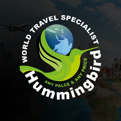Modern Logo for  a professional travel advisor