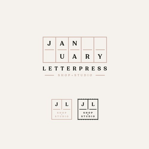 January Letterpress