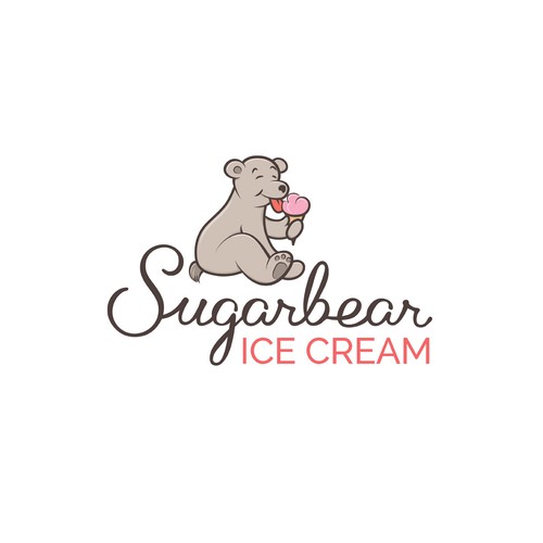 Logo for ice cream company