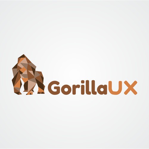 Create a Gorilla logo for an upcoming design blog / website