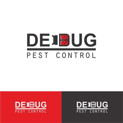 Logo concept for Debug Pest Control