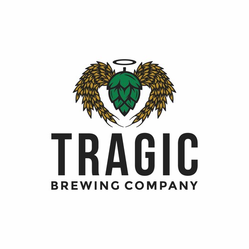 Bold Logo for Tragic Brewing Company