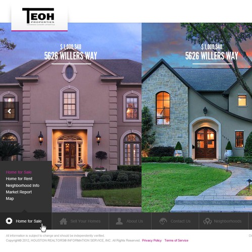 TEOH Properties needs a new website design