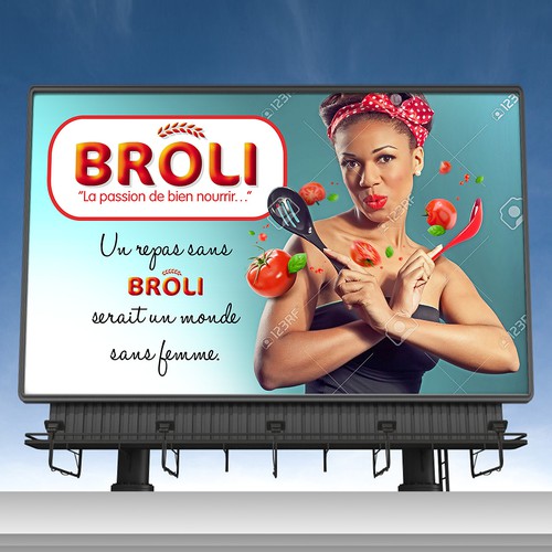 Broli Tomato Paste Billboard