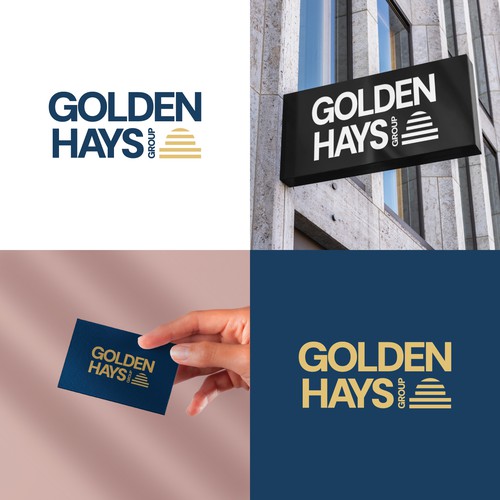 Golden Hays Group logo concept