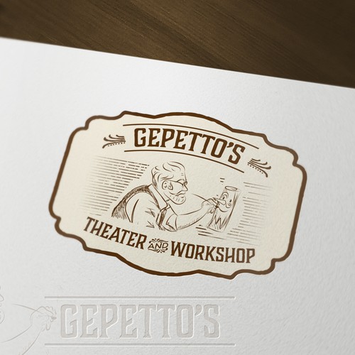 Gepetto的剧院徽标