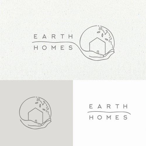 Earth Homes Logo design